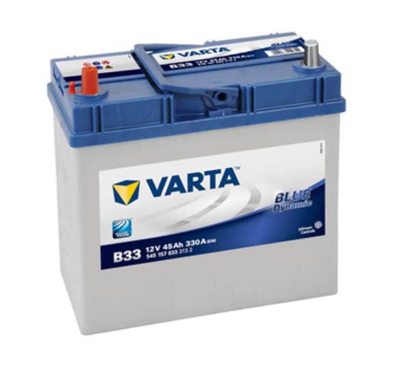 Varta Blue Dynamic B33 12V 45 Ah - 5451570333132 - 4016987119655 - 533067 - 330 A