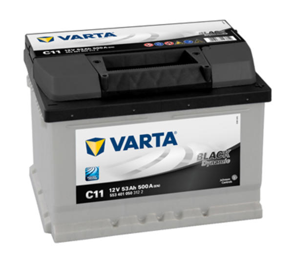 Varta Black Dynamic C11 12V 53 Ah - 5534010503122 - 4016987143612 - 597317 - 500 A