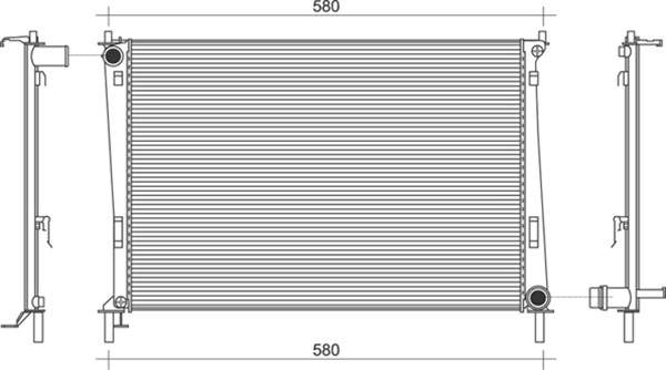 Magneti Marelli Radiateur 350213913000