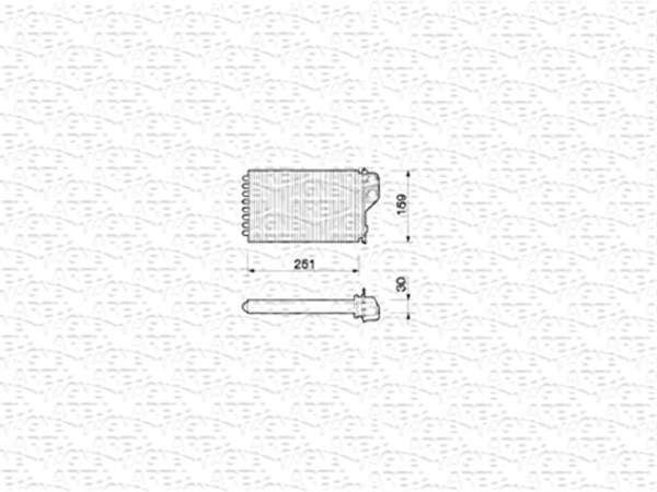 Magneti Marelli Kachelradiateur 350218202000