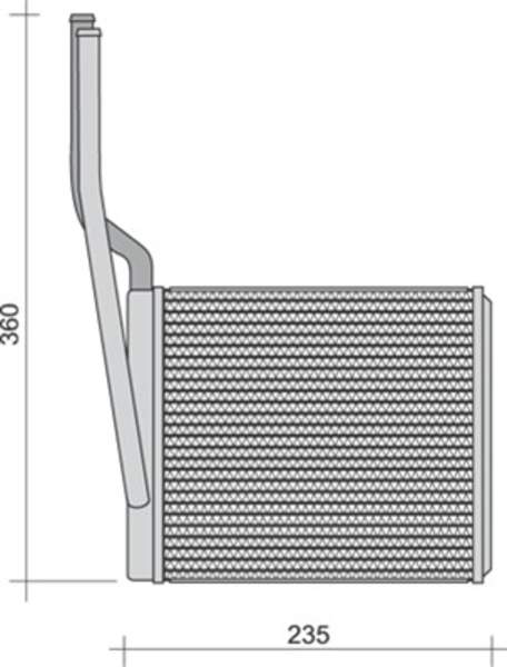 Magneti Marelli Kachelradiateur 350218257000