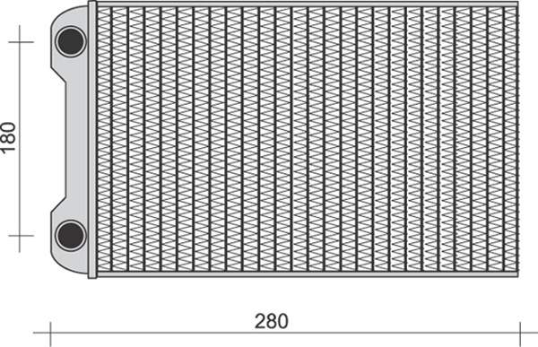 Magneti Marelli Kachelradiateur 350218280000