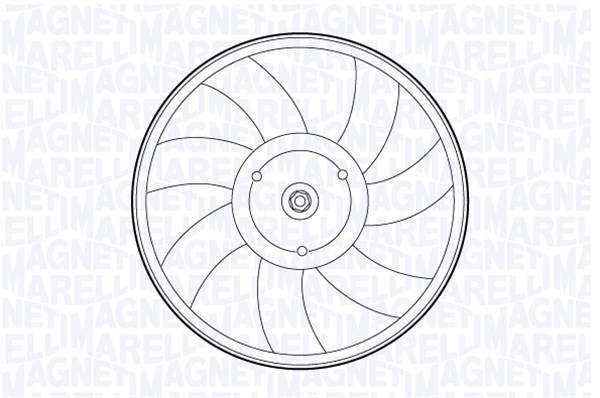 Magneti Marelli Ventilatormotor-/wiel motorkoeling 069422592010