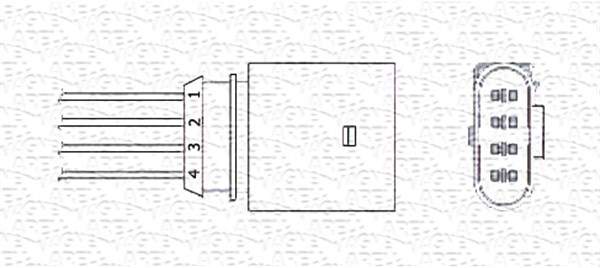 Magneti Marelli Lambda-sonde 460000270010