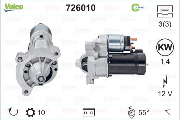 Valeo Starter 726010
