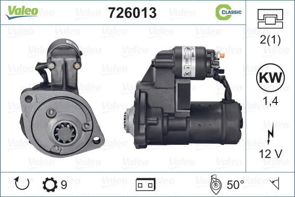 Valeo Starter 726013