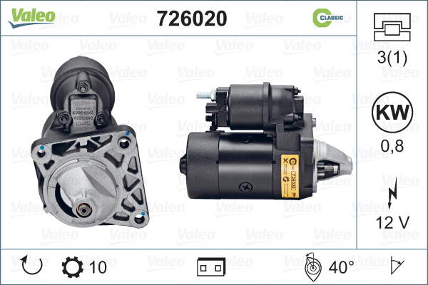 Valeo Starter 726020