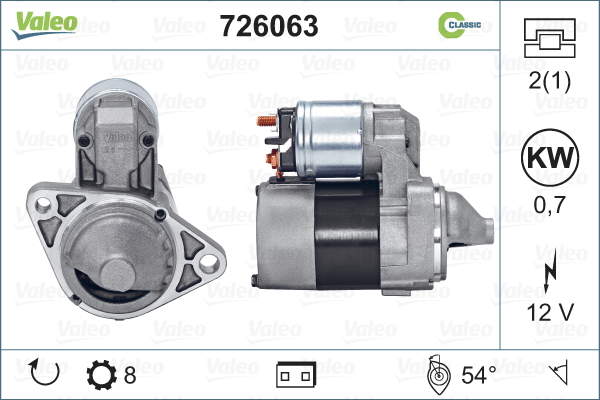 Valeo Starter 726063