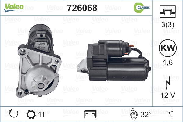 Valeo Starter 726068