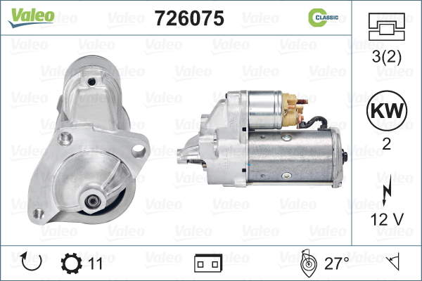 Valeo Starter 726075