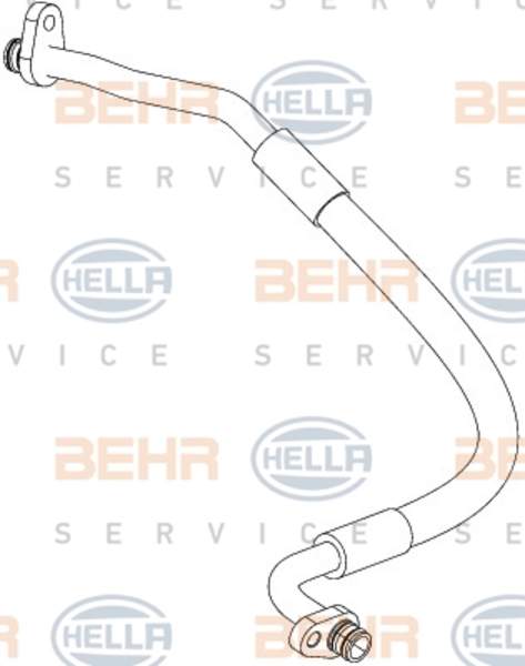 Hella Airco hogedrukleiding 9GS 351 338-721