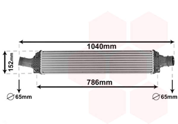 Van Wezel Interkoeler 03014708