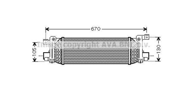 Ava Cooling Interkoeler FDA4401