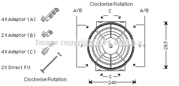 Ava Cooling Ventilator UV7501