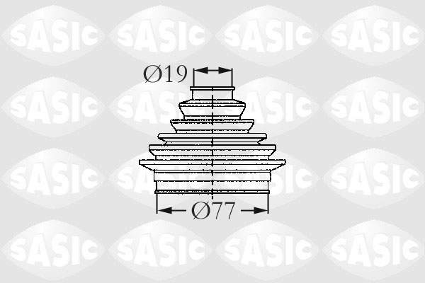 Sasic Aandrijfashoes 2003408