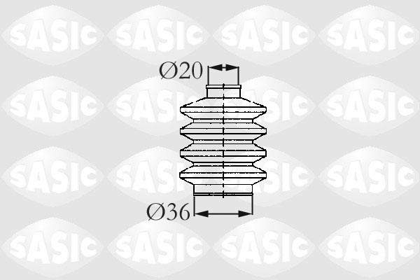 Sasic Aandrijfashoes 2003422