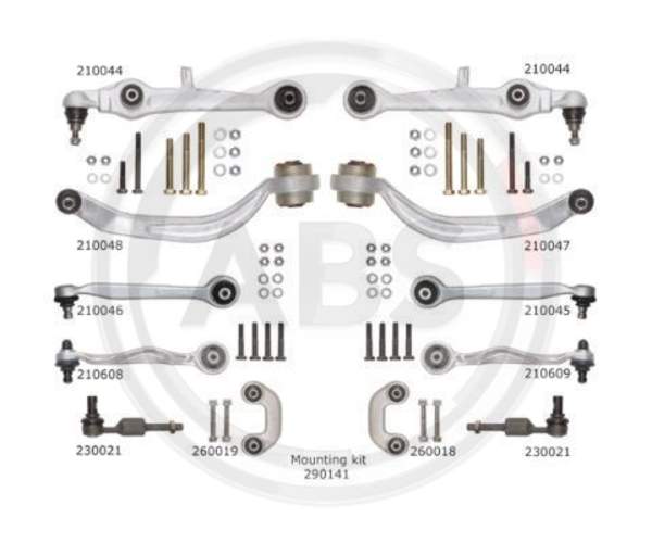 Image of Abs Draagarm rep.set 219900 219900_192