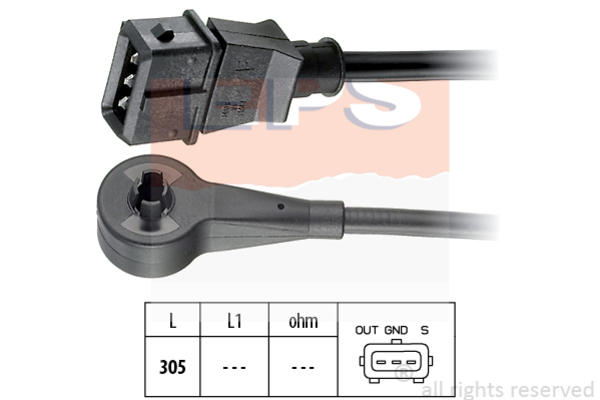 Image of Eps ABS sensor 1.953.179 1953179_224