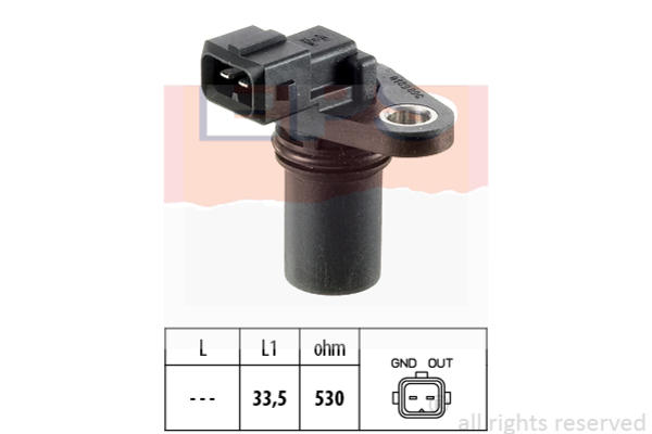 Image of Eps ABS sensor / Nokkenas positiesensor 1.953.189 1953189_224