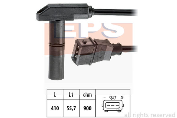 Image of Eps ABS sensor / Krukas positiesensor 1.953.212 1953212_224