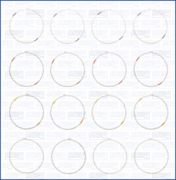 Image of Ajusa Cilinderbus/voering O-ring 60001400 60001400_256