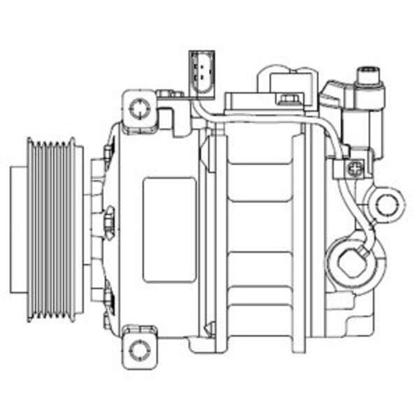 Delphi Diesel Airco compressor CS20522