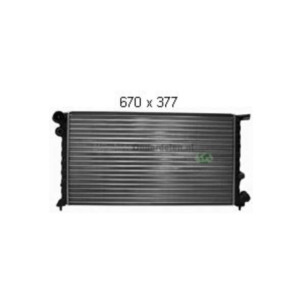 Bodermann RADIATEUR 1.8/1.9 diesel 07/96-10/98 2075000