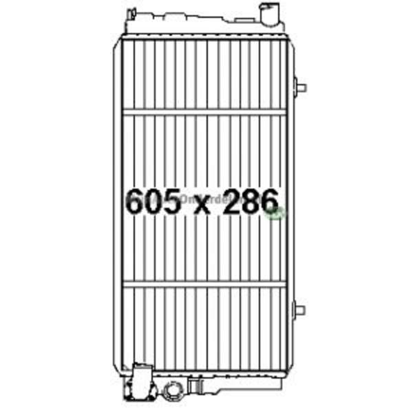 Bodermann RADIATEUR 1.9 2 RIJ 1.8 diesel+automaat 6825005