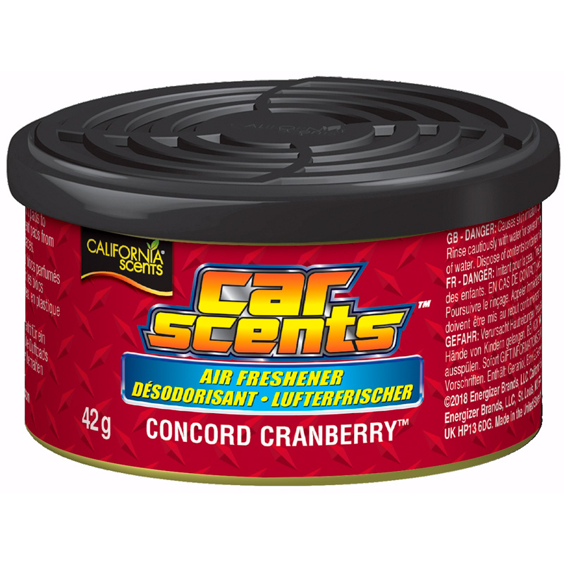 California Scents Luchtverfrissers CD CRANBERRY
