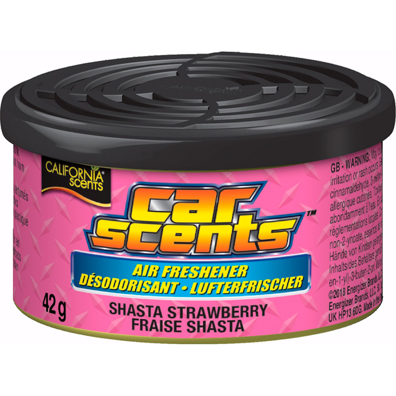 California Scents Luchtverfrissers CD STRAWBERRY