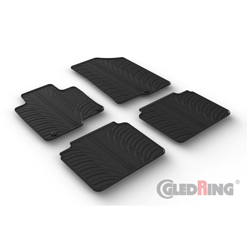 Gledring Pasklare rubber matten GL 0623