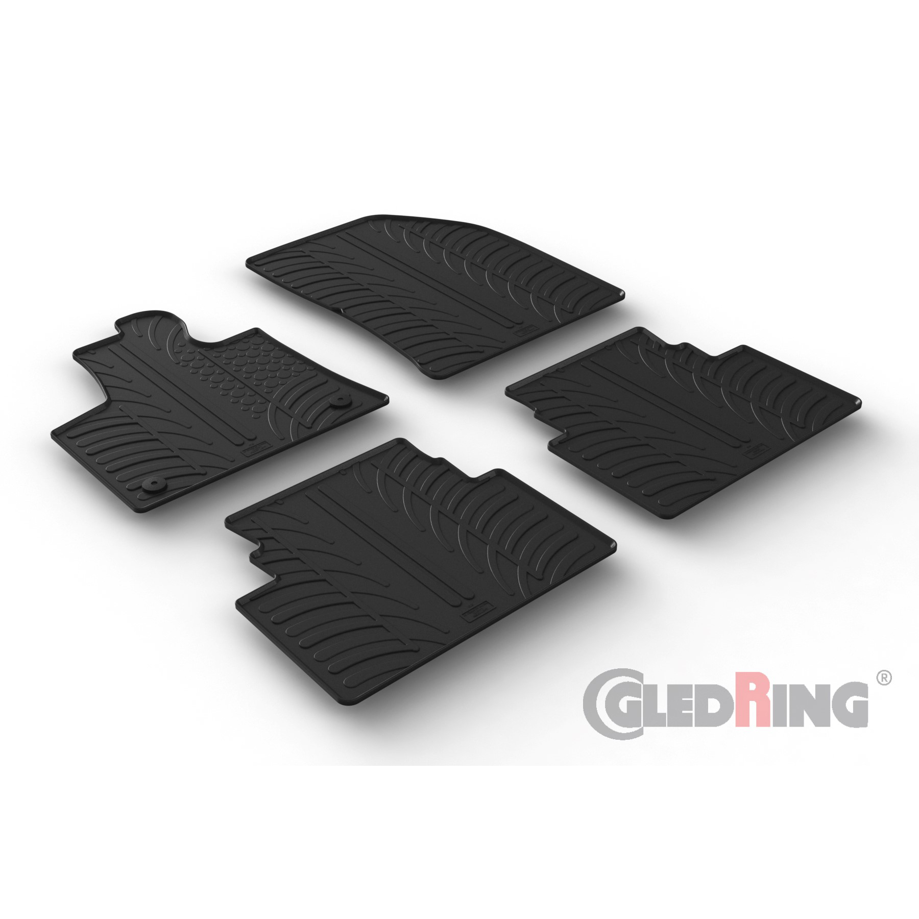 Gledring Pasklare rubber matten GL 0723