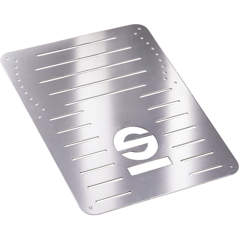 Sparco FloorMat Naviga aluminium 500x380mm SP 3789RAN